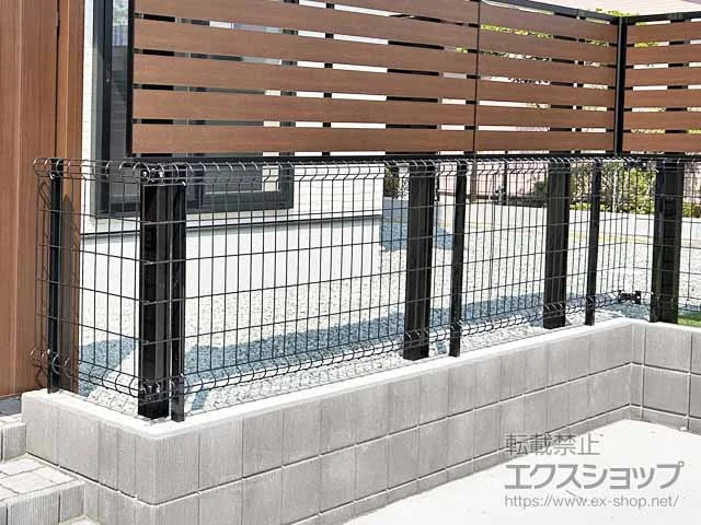 LIXIL ���N�V��(TOEX)�̃t�F���X�E��E�� �n�C�O���b�h�t�F���XUF8�^ �t���[�|�[���^�C�v �{�H��