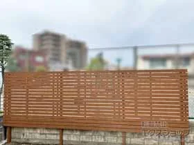 YKKAP�̃t�F���X�E��E�� ���V�A�X�t�F���XH02�^ ���i�q �ؒ��F 2�i�x�� �������ėp�i�p�l��2�i�j �{�H��