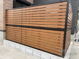 YKKAP�̃t�F���X�E��E�� ���N�A���t�F���X ���^�C�v 2�i�x�� �������ėp �{�H��