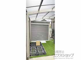 のカーポート プレシオスポート アール型 1台用 積雪〜20cm対応 施工例