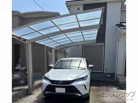 のカーポート アリュース 600タイプ 1台用 積雪〜20cm対応 施工例