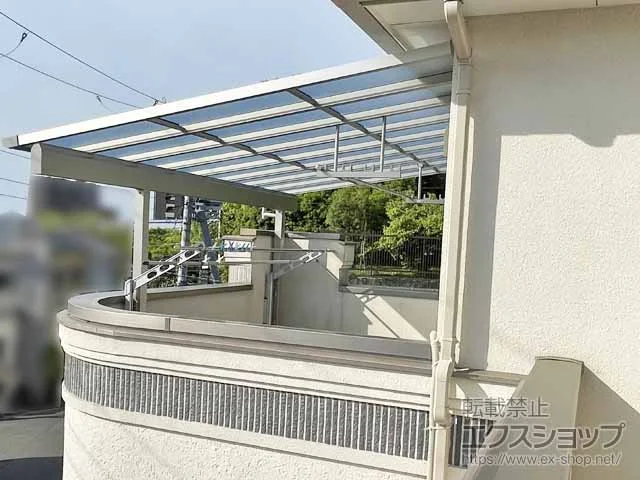 YKKAP�̃o���R�j�[���� �\�����A F�^ �ϐ�50cm�Ή� �����^�C�v �P�́{�݂艺�����Œ蕨���� �W�� �{�H��