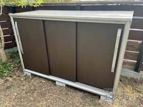 物置 エスモ 一般型 1800×774×1113(ESF-1807Y) ESF-1807Y-WC 施工例