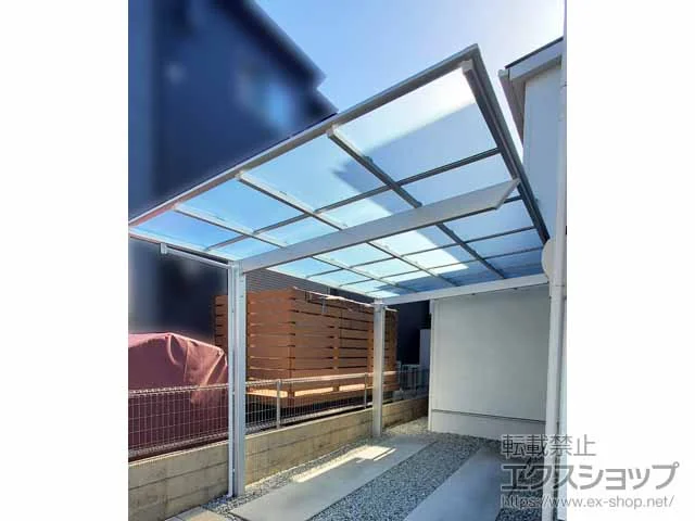 Value Selectのカーポート ソリッドポート 積雪〜20cm対応 施工例