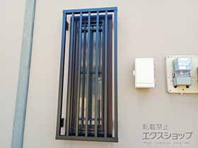 の面格子・窓格子 高強度面格子 縦格子 施工例