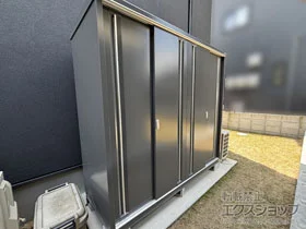 物置 シンプリー 一般型 2160×755×1903 MJX-217E-P-F 施工例