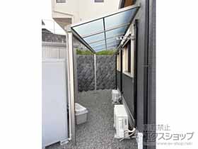 のテラス屋根 ソラリア F型 テラスタイプ 単体 積雪〜20cm対応 施工例