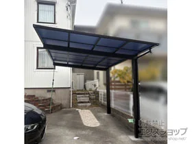 Value Selectのカーポート プレシオスポート フラット型 1台用 積雪〜20cm対応 施工例