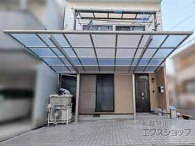 のカーポート アリュース 600タイプ 1台用 積雪〜20cm対応 施工例