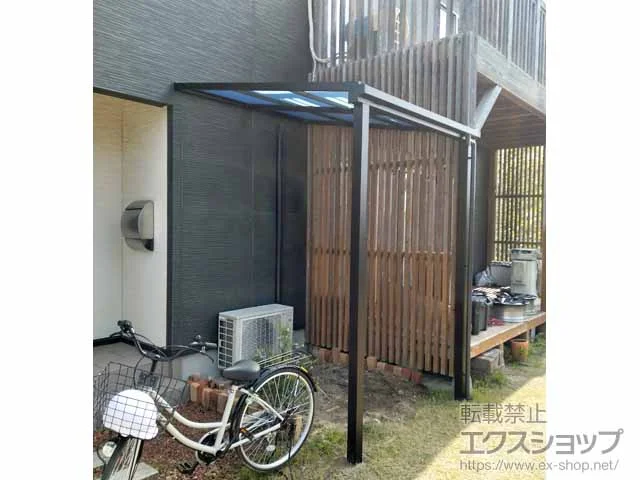 YKKAPのテラス屋根 ソラリア F型 テラスタイプ 単体 積雪〜20cm対応 施工例