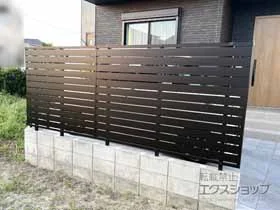 YKKAP�̃t�F���X�E��E�� �V���v���I �t�F���XYS3�^ ���X���b�g ���ڃ^�C�v �{�H��