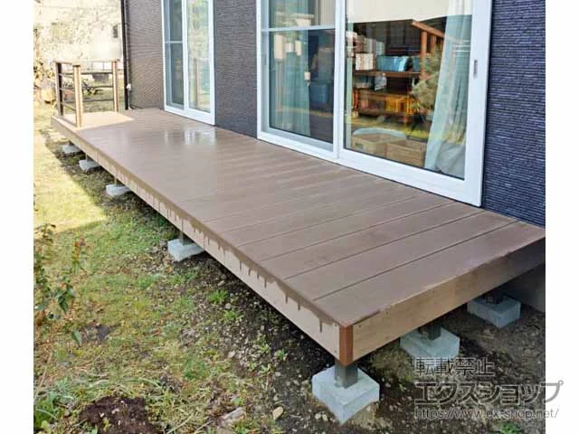 LIXIL ���N�V��(�g�X�e��)�̃E�b�h�f�b�L ���X�g�X�e�[�W ���[�܂�{���r�[���p�l�� �{�H��