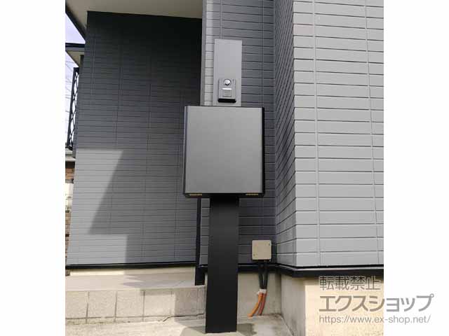LIXIL(リクシル)のポスト・門柱・宅配ボックス 機能門柱FP セット3 施工例