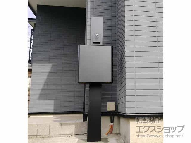 LIXIL(リクシル)のポスト・門柱・宅配ボックス 機能門柱FP セット3 施工例