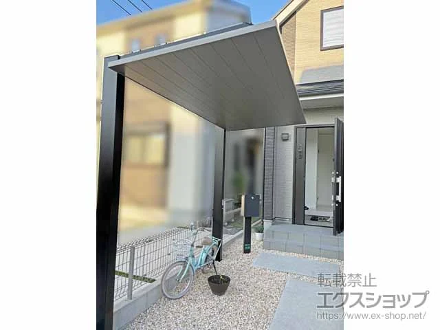 LIXIL(リクシル)のテラス屋根 テラスSC 単体　 積雪～20cm対応 施工例