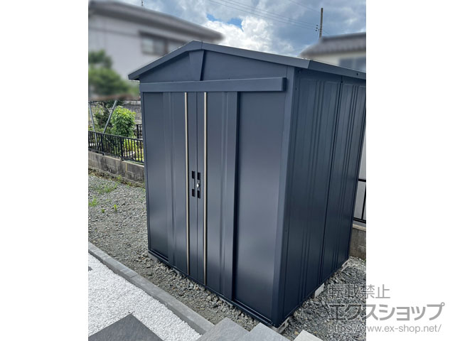 山形県鶴岡市のタクボの物置・収納・屋外倉庫 三角屋根仕様ガーデニング物置 リジュー LEISURE 1832×1540×2212 LSN-1815-H-YK 施工例