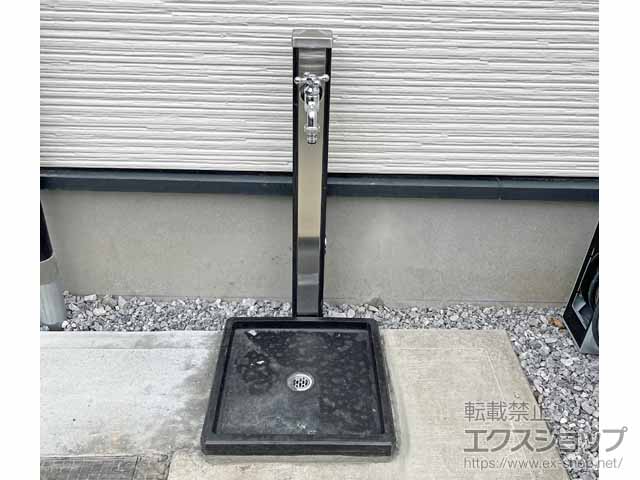 神奈川県秦野市のユニソン(UNISON)の立水栓・ガーデンシンク・水栓柱 スプレスタンド70 蛇口1個セット 施工例
