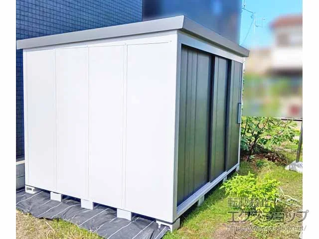 サンキンの物置・収納・屋外倉庫 レスパス (GK) 一般型 2835×2314×2100 EL-2823(GK)-GK 施工例