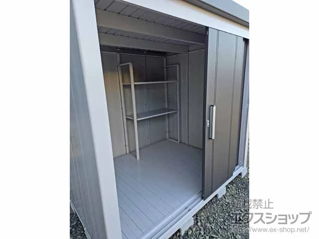 サンキンの物置・収納・屋外倉庫 レスパス (GK) 一般型 2289×1768×2100（EL-2217） EL-2217(GK)-GK 施工例