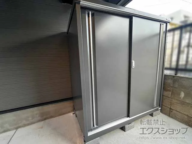 イナバの物置 シンプリー 一般型 1520×905×1603 MJX-159D-P-F 施工例