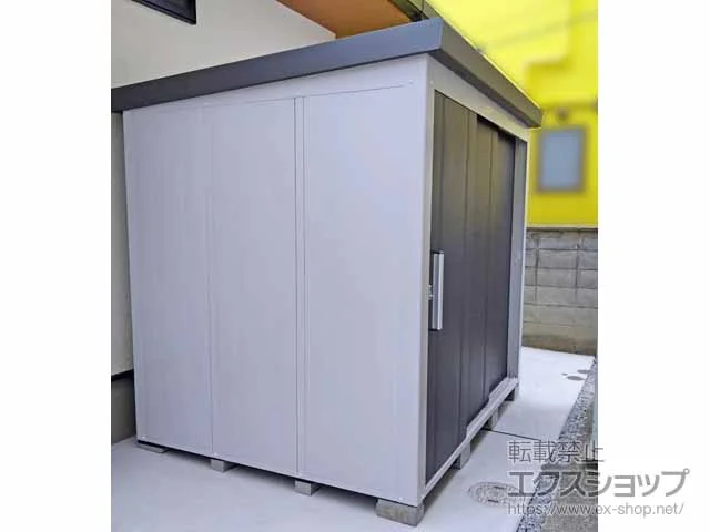 サンキンの物置・収納・屋外倉庫 レスパス (GK) 一般型 2289×1768×2100 EL-2217(GK)-GK 施工例