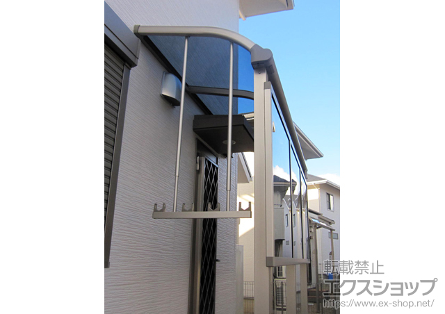 京都府木津川市ののテラス屋根 ヴェクターテラス R型 テラスタイプ 単体 積雪〜20cm対応 施工例