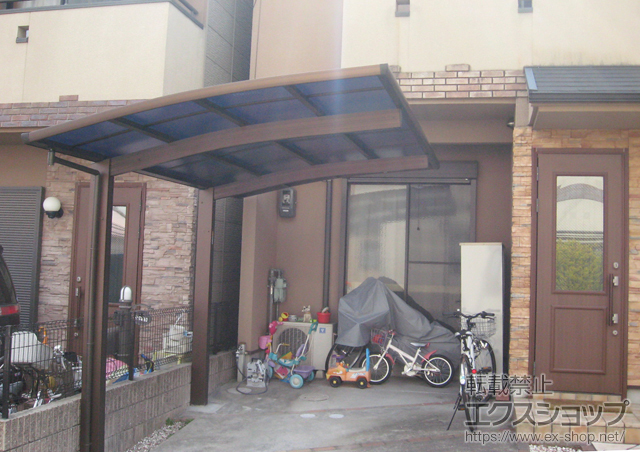 京都府長岡京市ののカーポート プレシオスポート 積雪〜20cm対応 施工例