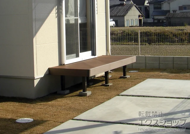 �ޗǌ����Ŏs��LIXIL ���N�V���i�g�X�e���j�̃E�b�h�f�b�L ���R�X�e�[�WII  �P�� �{�H��