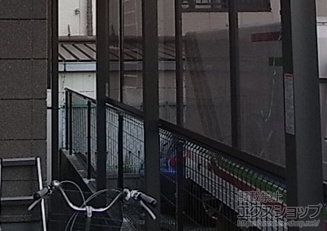 東京都江東区ののフェンス・柵 FCS-61型フェンス　フリーポールタイプ 施工例