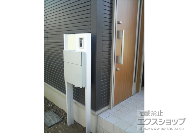 埼玉県所沢市のの機能門柱・ポスト ファンクションユニット ウィルモダン 施工例