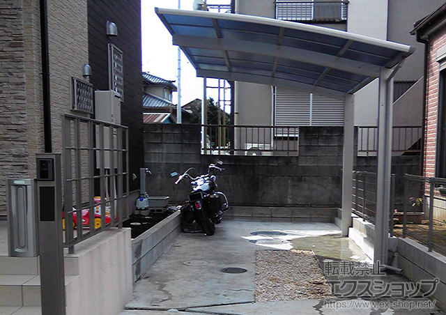 千葉県船橋市ののカーポート プレシオスポート 積雪〜20?対応 施工例