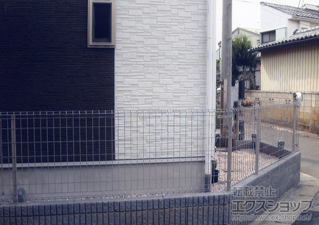 埼玉県さいたま市ののフェンス・柵 FCS-61型フェンス 施工例