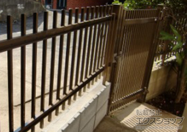 東京都目黒区のの門扉 ハイ千峰 片開き 施工例