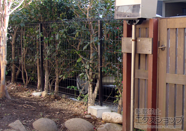 東京都中野区ののフェンス・柵 FCS-61型フェンス 施工例