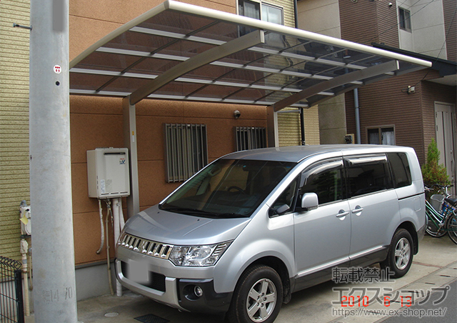 千葉県千葉市ののカーポート プレシオスポート 積雪〜20cm対応 施工例