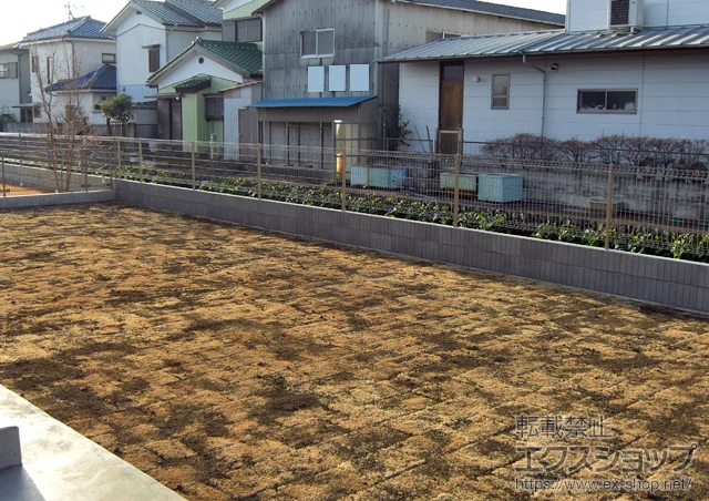 埼玉県熊谷市のLIXIL リクシル(TOEX)のフェンス・柵・塀 ハイグリッドフェンスN8型 フリーポールタイプ 施工例