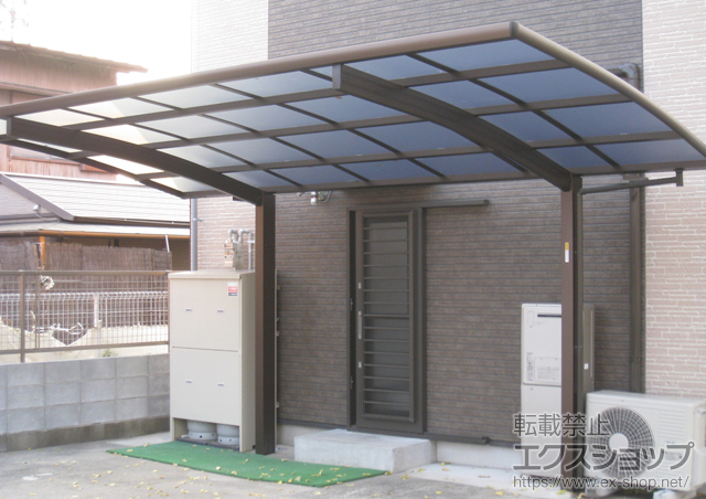 岐阜県各務原市ののカーポート レイナポートグラン　積雪〜20cm対応 施工例