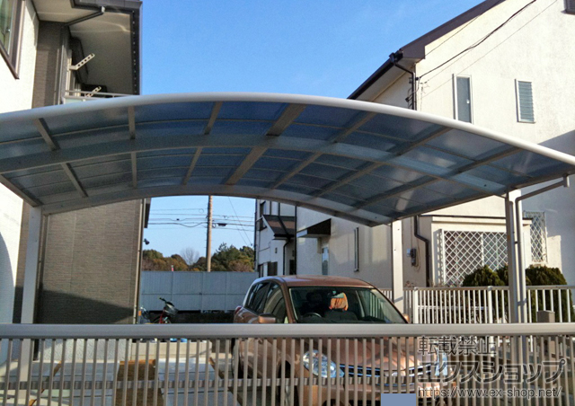 千葉県千葉市ののカーポート レイナツインポート 積雪〜20?対応 施工例