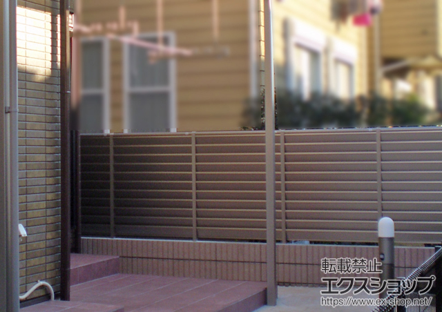 神奈川県横浜市ののフェンス・柵 ハイグリッドフェンスN8型 施工例