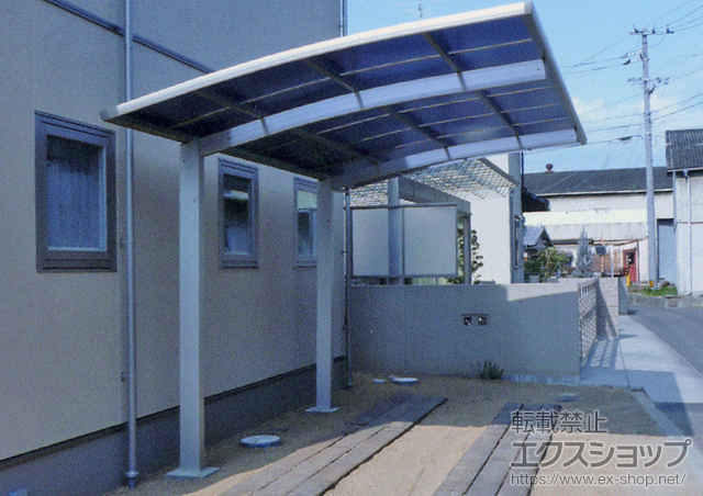 香川県高松市ののカーポート プレシオスポート　積雪〜20?対応 施工例