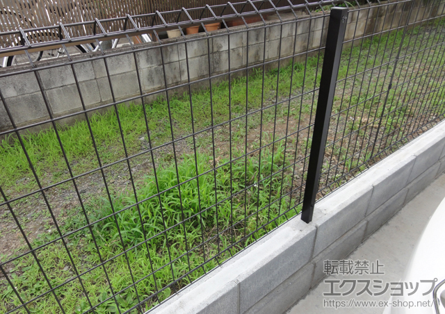 埼玉県さいたま市ののフェンス・柵 イーネットフェンス1Ｆ型 施工例