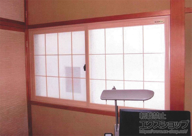 石川県加賀市のの二重窓（内窓） プラマードU　引違い窓　2枚建 施工例