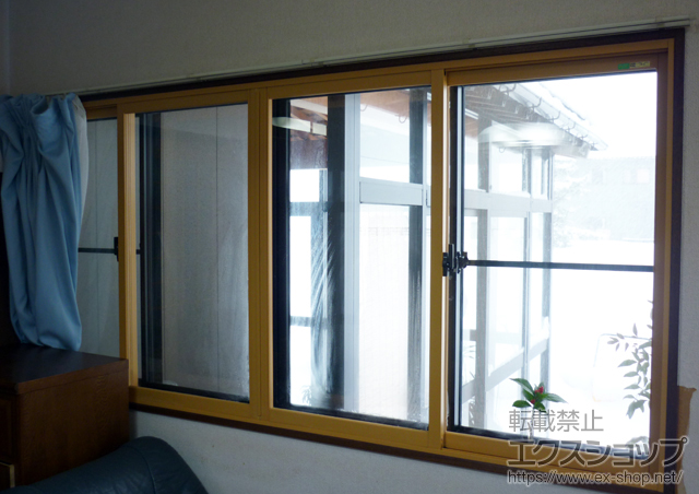 富山県氷見市のの二重窓（内窓） インプラス　引違い窓 施工例