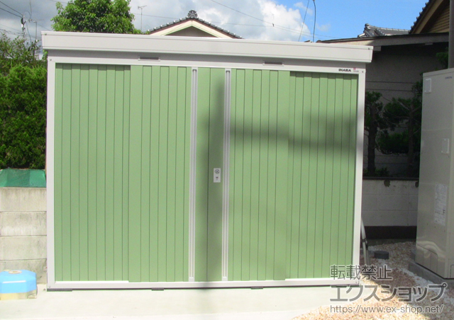 鹿児島県姶良市のの物置・屋外倉庫 ネクスタ 一般型 施工例