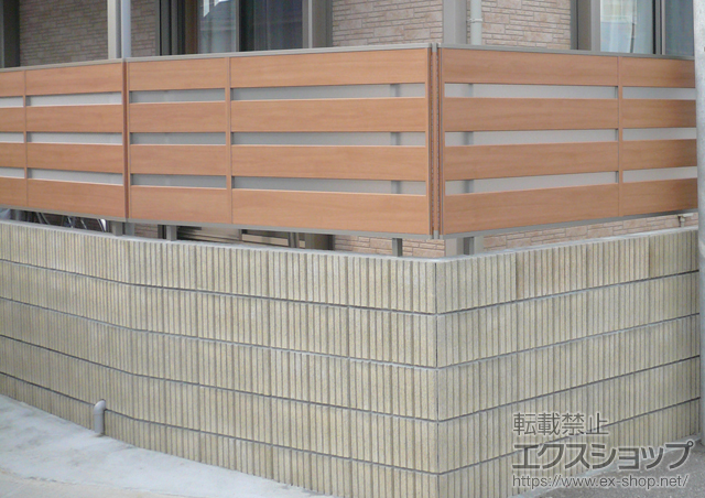 千葉県船橋市ののフェンス・柵 ライフモダン? YP型フェンス 施工例