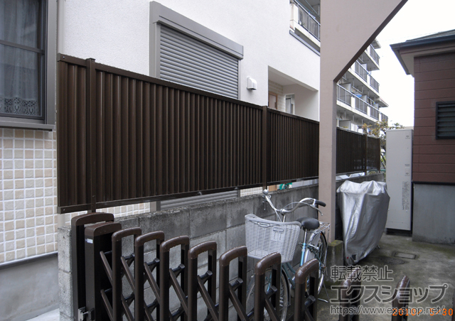 神奈川県川崎市ののフェンス・柵 プリレオR6型フェンス 施工例