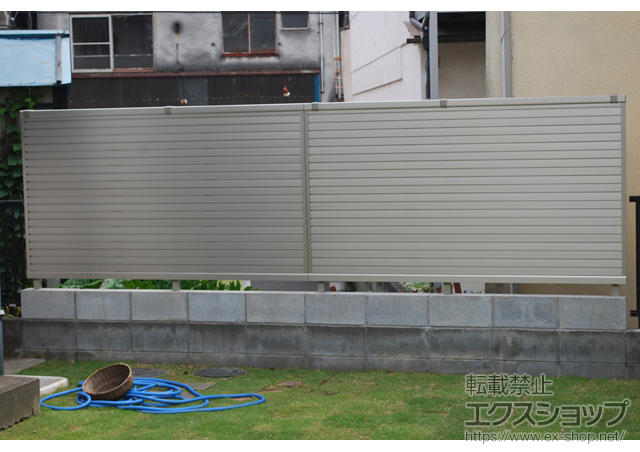 大分県別府市ののフェンス・柵 エクスラインフェンス7型 施工例