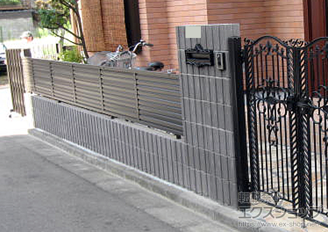 東京都小平市ののフェンス・柵 プリレオR9型フェンス 施工例