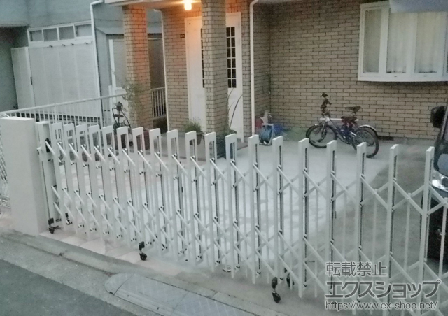 神奈川県横浜市ののカーゲート アルシャインII PG型R Aタイプ 施工例