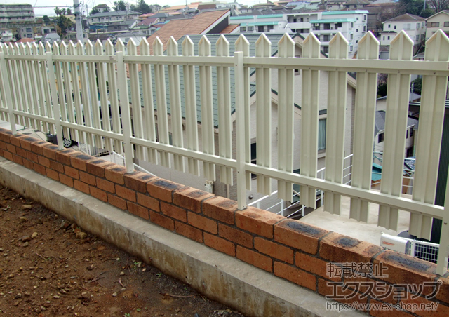 神奈川県横浜市ののフェンス・柵 アメリカンフェンス1型 施工例